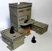 Modular Sci-Fi Colony Building (for 15mm) by juskgames