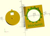 Blockmit Cold Wallet Washer Stamping Jig Four Character ID by nifri