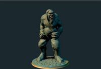 Cyclops 28mm (supportless, FDM friendly) by BriteMinis