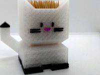Cali Cat - toothpick box by Vijit