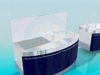 3D Model Furniture for kitchen