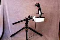 Compact body for X55-X56 Saitek Logitech Joystick + tripod by mjolnir_s_mansion