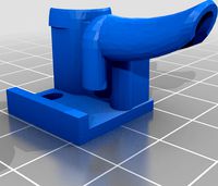 Ender 3 V2 - Filament Guide bottom - slabua by slabua