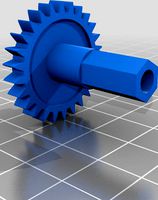 Nerf Terrascout Replacement Gear for Motor Transmission by swisscolbat