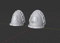 Angry Marine Gravis Pauldrons by JayMull420
