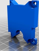 BIQU B1 Hotend Adapter Plate Cover Remix (GAP Fix) by pixeldoc81