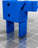 Ender 3 Vertical Camera/Endoscope Mount with LED by BaxterChurchill