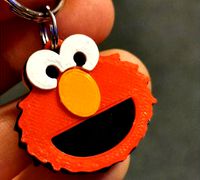 Elmo key chain by dezign81