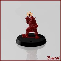 Blood Bowl Goblin 'Bomma' #12 by Bastol