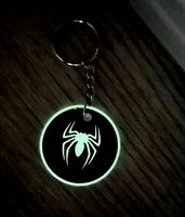 Spiderman Logo Keychain by Alendriel