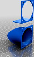 Artillery Sidewinder X1 Exhaust for PETG by bastardazzo