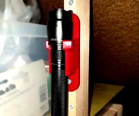 Ultrafire 2xAA LED Flashlight Holder vertical by Bounc3D