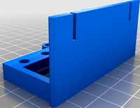 Creality Linear Rail hotend bracket for MGN12 Linear Rail X-Axis by lumanet