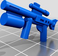 LEGO compatible set of sci-fi guns by DakkarDaemor