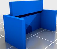 Dremel 3D45 KLammer Glasplatte by Stammelino