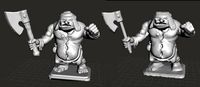 Heroquest - Ogre Champion (enhanced) by alvaroalea