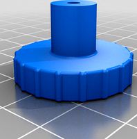 UPBOX Rear heat bed adjustment knob - M3 by ATPerformance