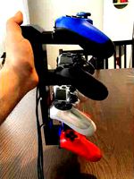 PS4 controller stand + wirelles charger by JendaDesign