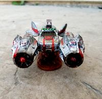 Mars Racing Federation Textured Hover Base (Gaslands) by Ellie_Valkyrie