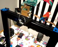 Artillery Sidewinder X1 filament guide & sensor mount by josevcordoba