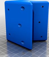 Vinyl Fence rails brackets (45 degrees, 90 degrees, and Sleeve) 1 3/4 X 2 3/4 (1.75in X 2.75in 45mmx71.5mm) by mopenstein