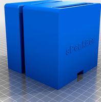 SpeakBox - Passive Speaker for Mobile Phone by lupinanto
