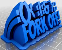 Fork Off! (Fork Bomb) by benjipenguin