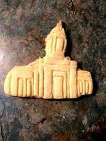 Yigo Guam Temple Cookie Cutter by Ukesman
