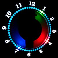 Ardulogio (reduced version) only clock. Ardulogio (versione ridotta) solo orologio. by gitamani