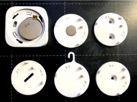 Xiaomi Aqara sensor compatible back plates / Befestigungsplatte for zigbee model WSDCGQ11LM or DJT11LM by Alvomane