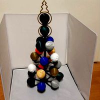 Adventskalender mal anders interpretiert, christmas tree different by 3ddrucktom