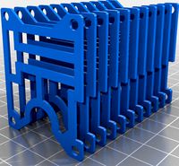 BIQU B1 Hotend Adapter Plate Cover Spacer (GAP Fix) by pixeldoc81