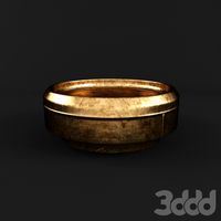 Mastercraft Brass Cocktail Table
