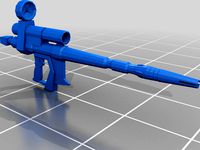 Mobile Suit Gundam RX-77-2 Guncannon BOWA XBR-L Beam Rifle by axmaxwell