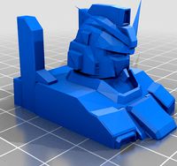 Mobile Suit Gundam 08th MS Ground Type Bust by axmaxwell