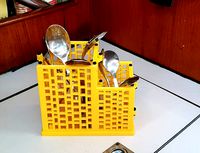 Foldable cutlery drainer by currito16