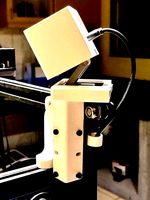 Wyze Corner Mount for Ender 5 Crossbar Relocator by AlbeeDC