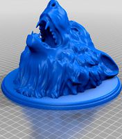 Wolf Bust (Kurt Büst) by hsn-55