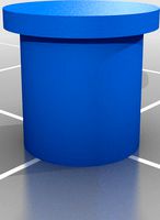 Corne LP standoff caps by lipsticklatitude