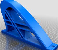 Reinforced motorbike helmet + gloves wall mount by SnakeRandom