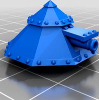 Eldritch Cannon (Da vinci tank design) by Lord_Jackalope