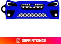 Subaru WRX STI (2015) - Key Chain by ninuki