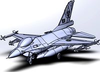 F-16 C fighting falcon IAF 101st squadron by Boazicko