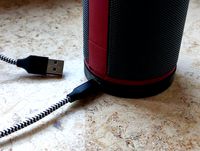 Charging dock compatible with Logitech Ultimate Ears Boom 3 speakers (version with USB-C socket) by daviid41