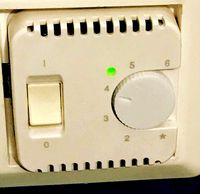 Knob for under floor heating thermostat by KmanSweden