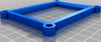 TFT28 Bevel Spacer Adapator (remix with knob) by spacenavy90