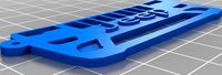 Jeep Grand Cherokee Keychain with logo by ED6one3