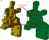 Remix of CharlStruder For E3D on Prusa Clone by Neophyte
