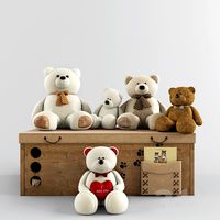набор игрушек с мишками