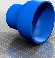 2.25-1.5 inch adapter for shopvac to miter saw by makermakerakebaker